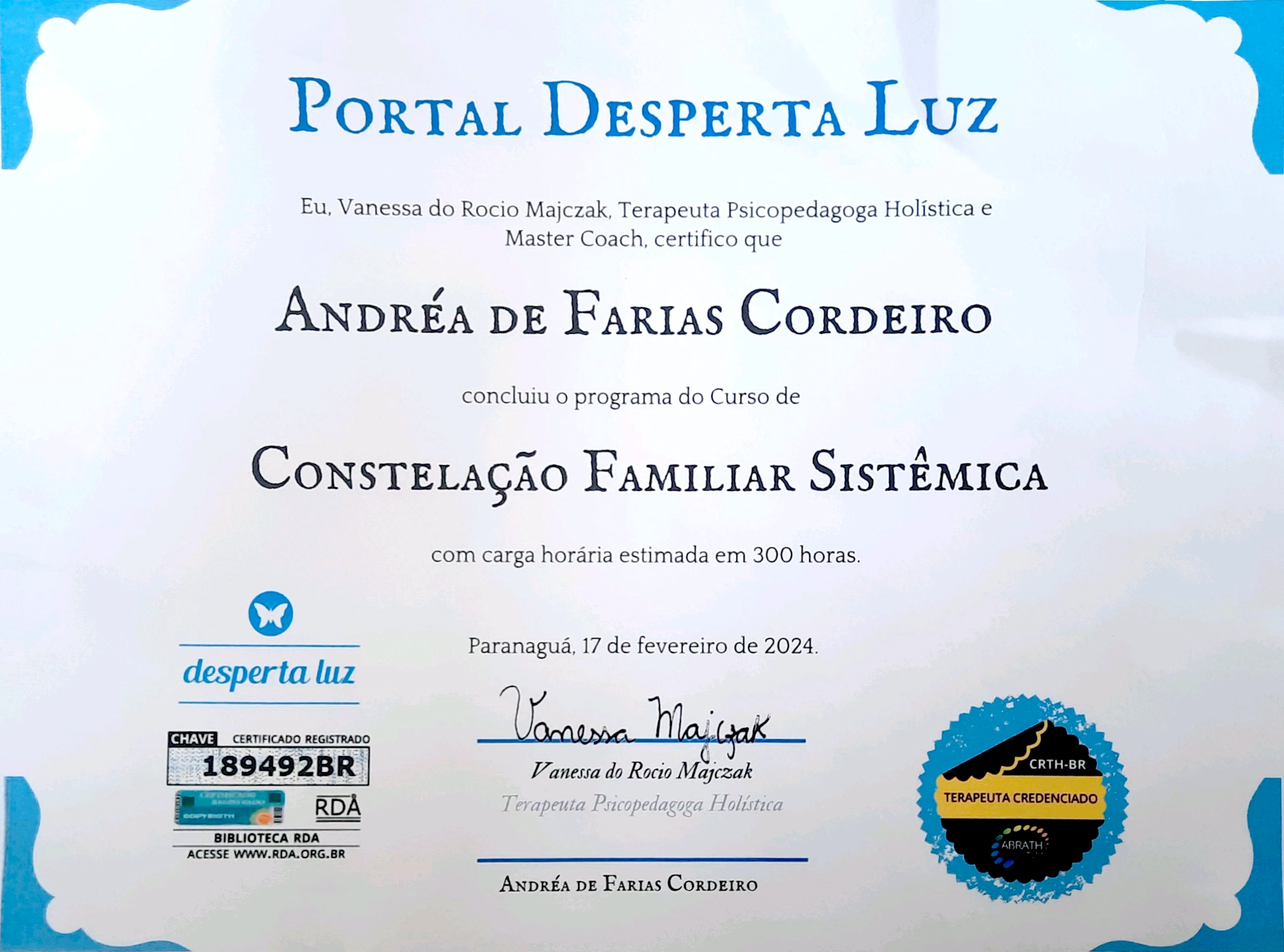 Portal Desperta Luz Diploma